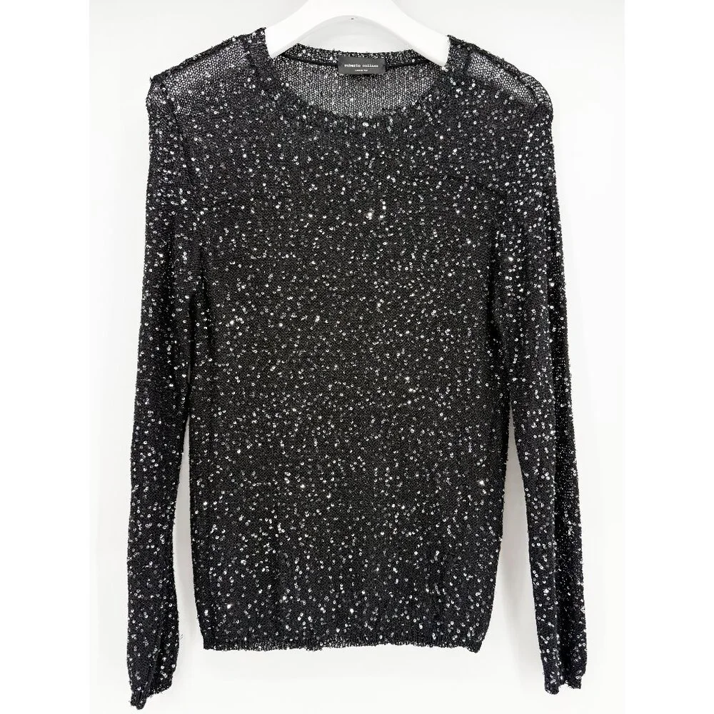 Roberto Collina Women's Black Sweater - Picture 2 of 9